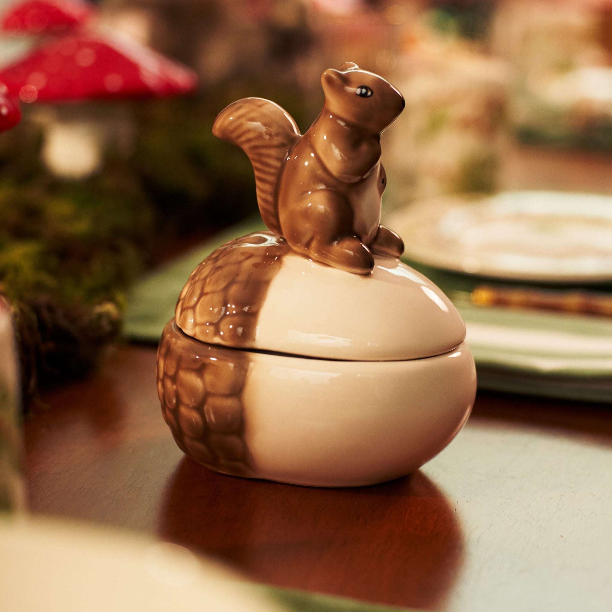 Compoteira Noz e Esquilo