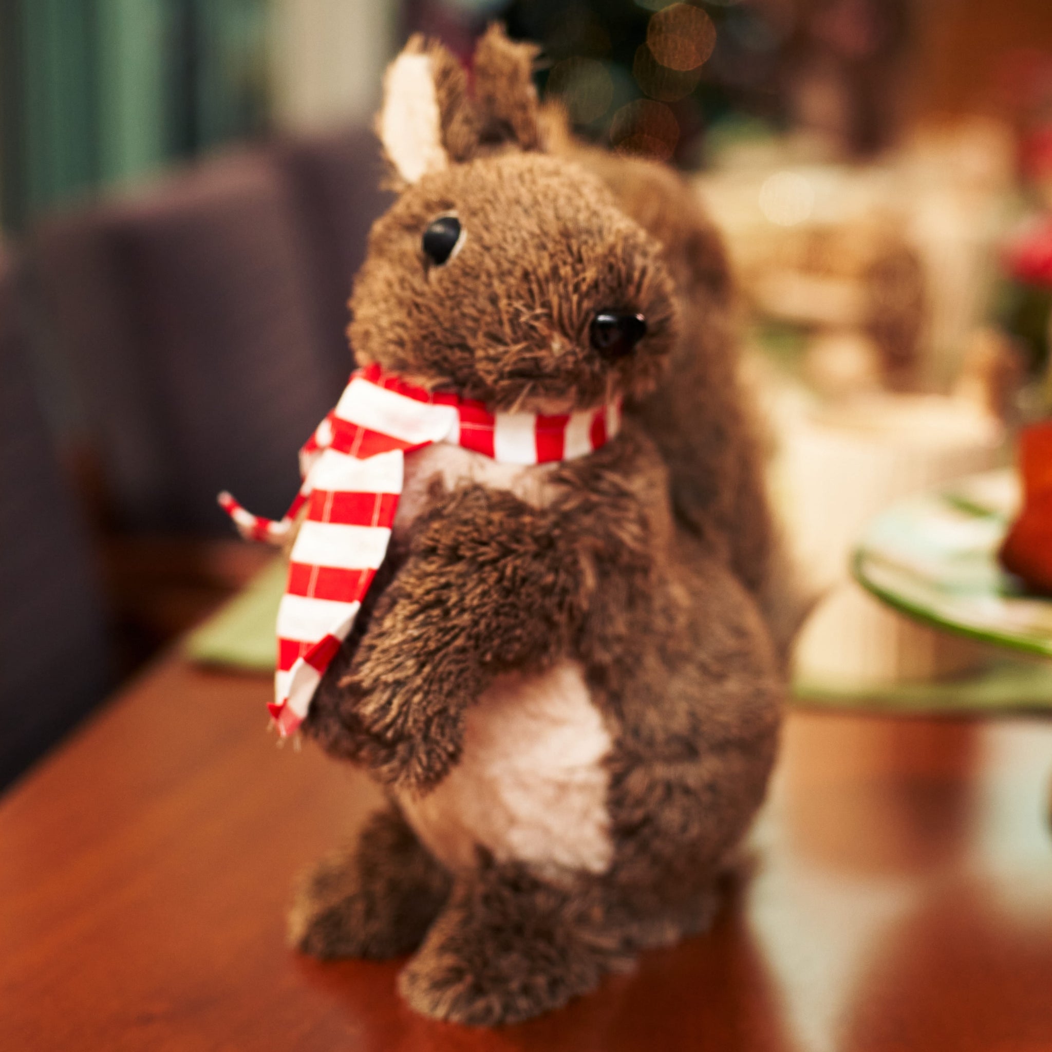 Esquilo com Cachecol