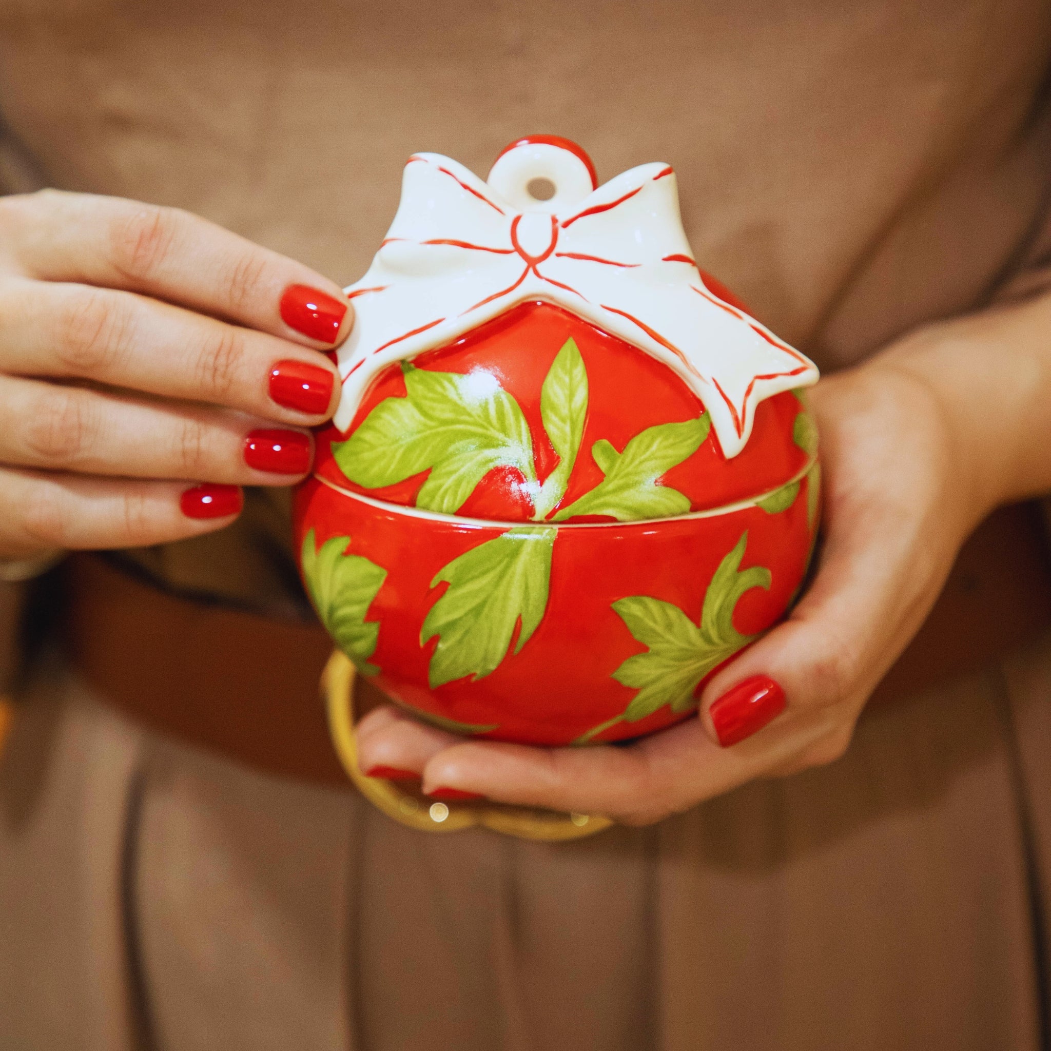 Compoteira Bola de Natal