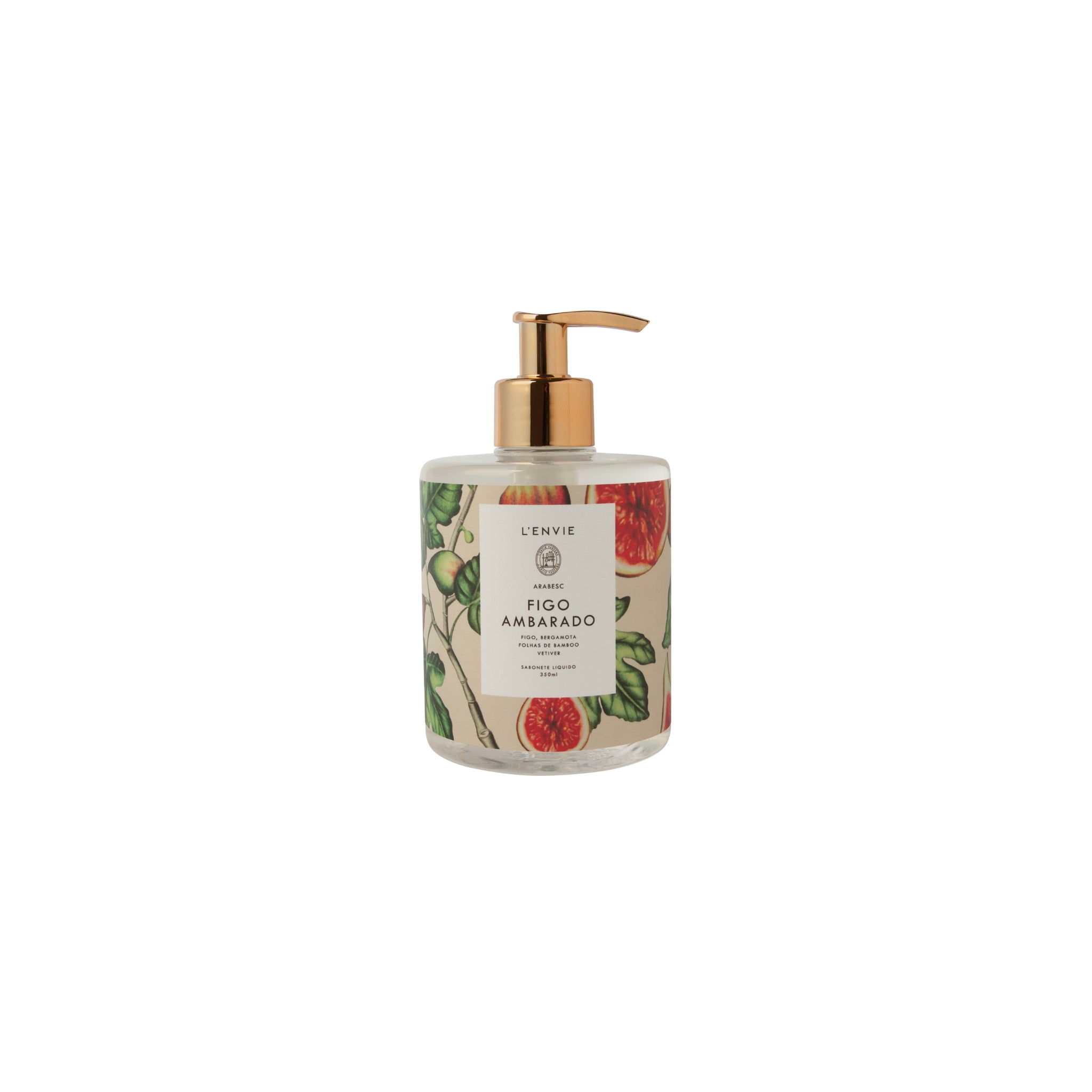 Sabonete Líquido Figo Ambarado LENVIE - 350 ml