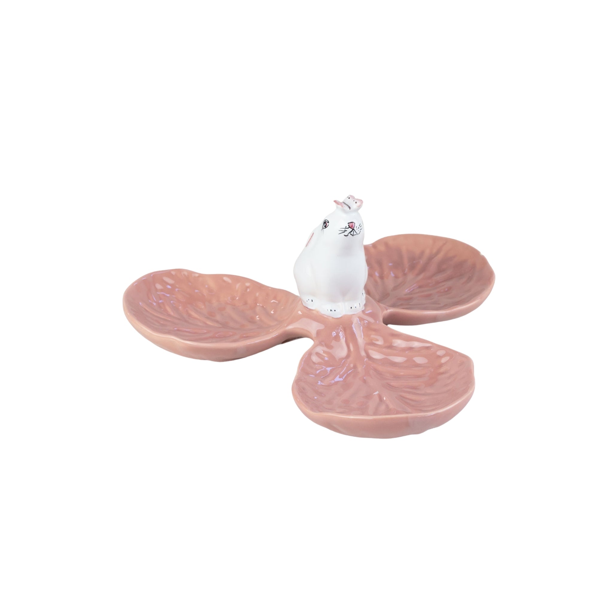 Petisqueira Tripla Rosa