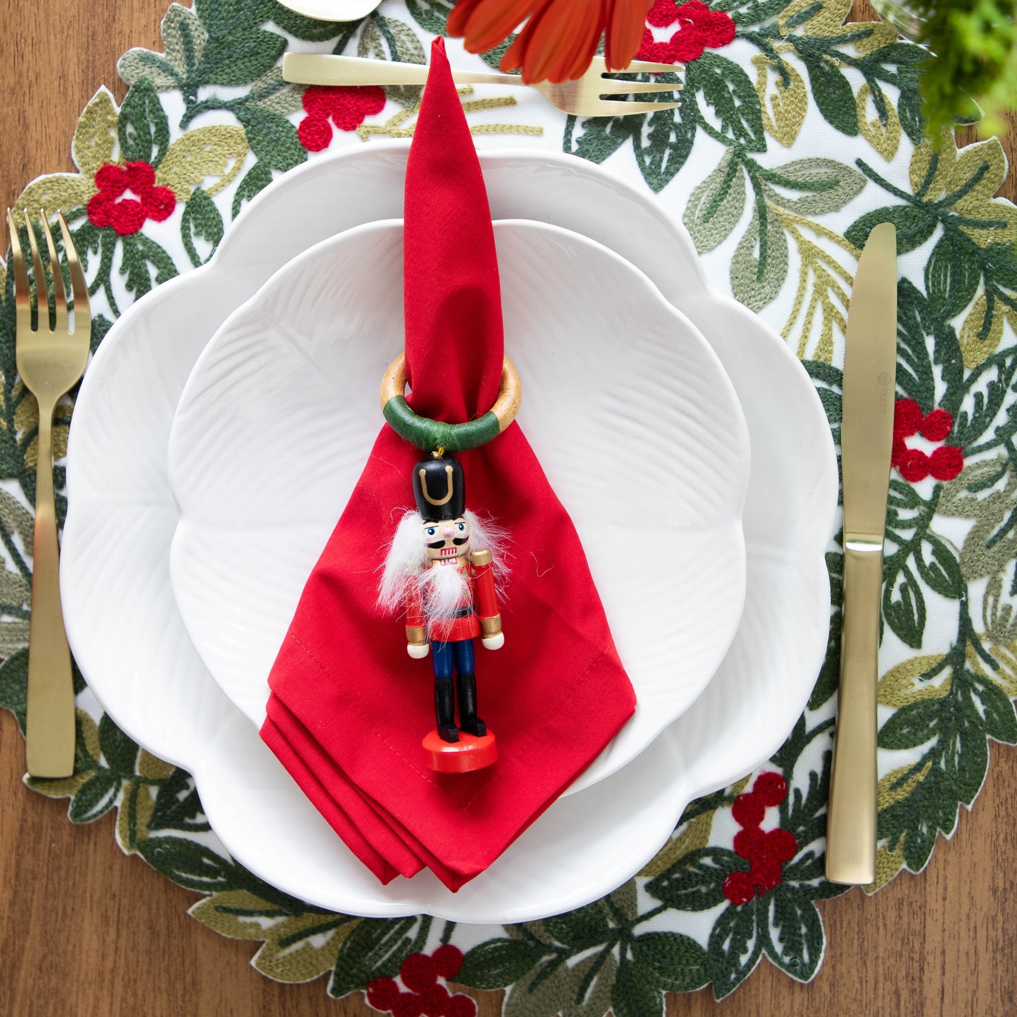 Guardanapo Vermelho Liso