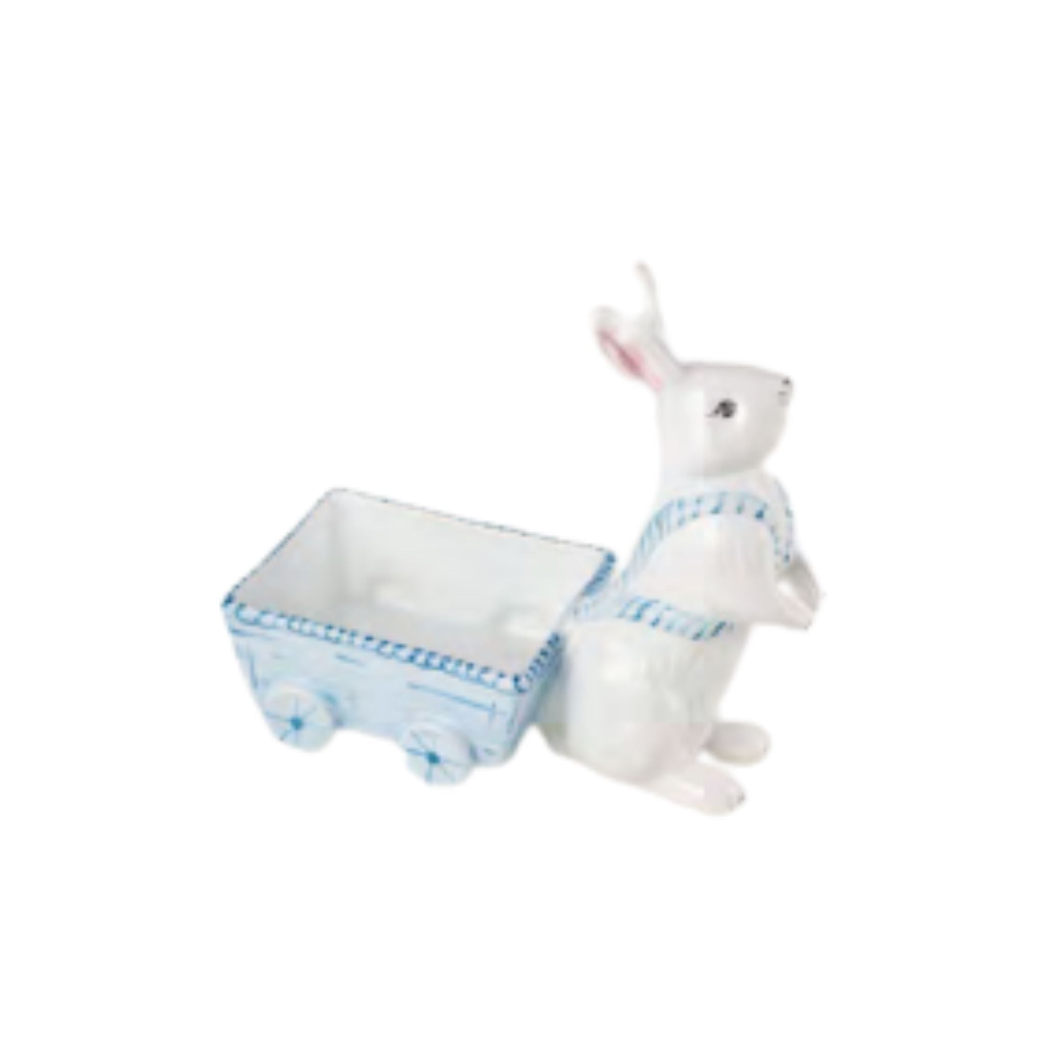 Coelho com Carroça Azul Claro