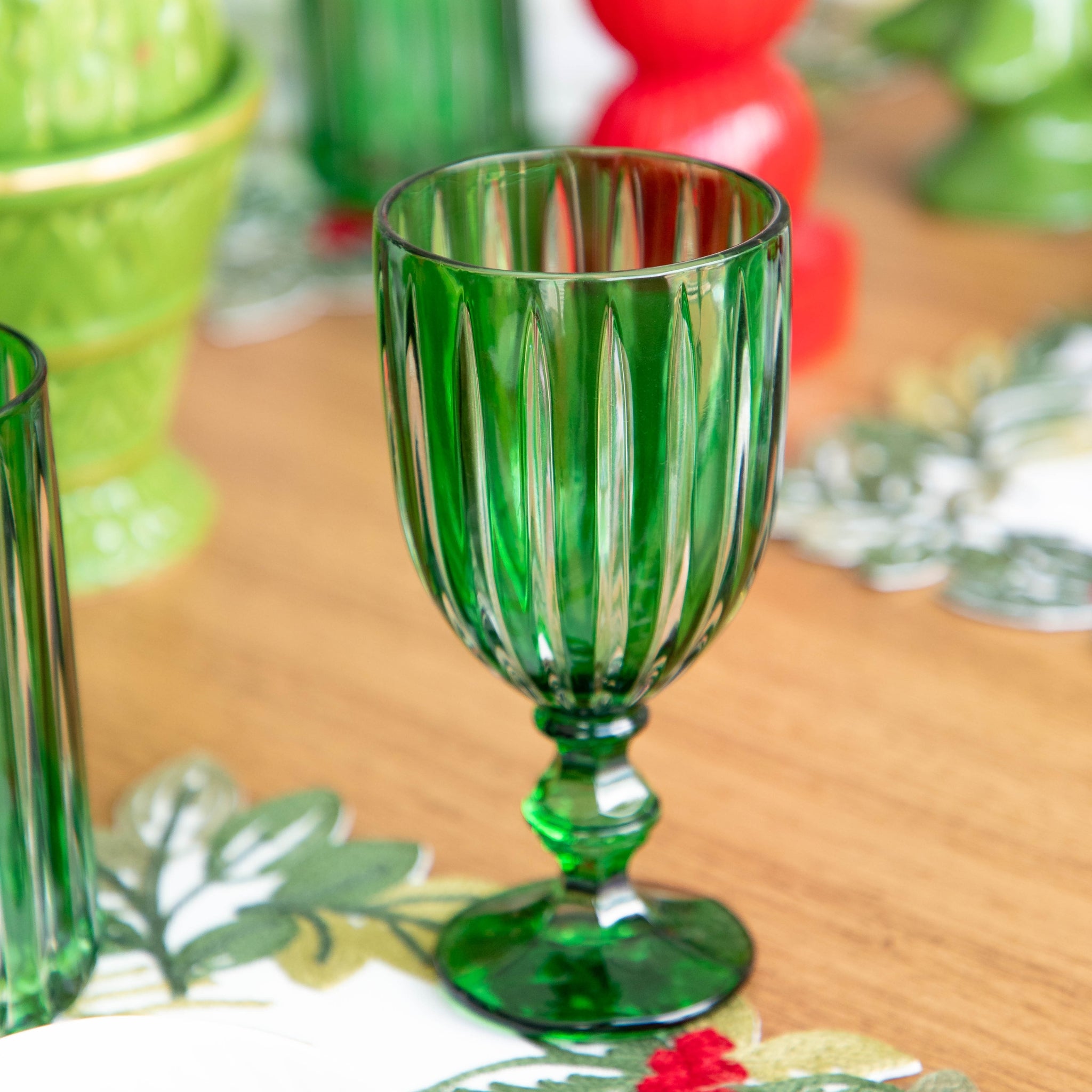 Cj. 2 Copos com Pé Verde