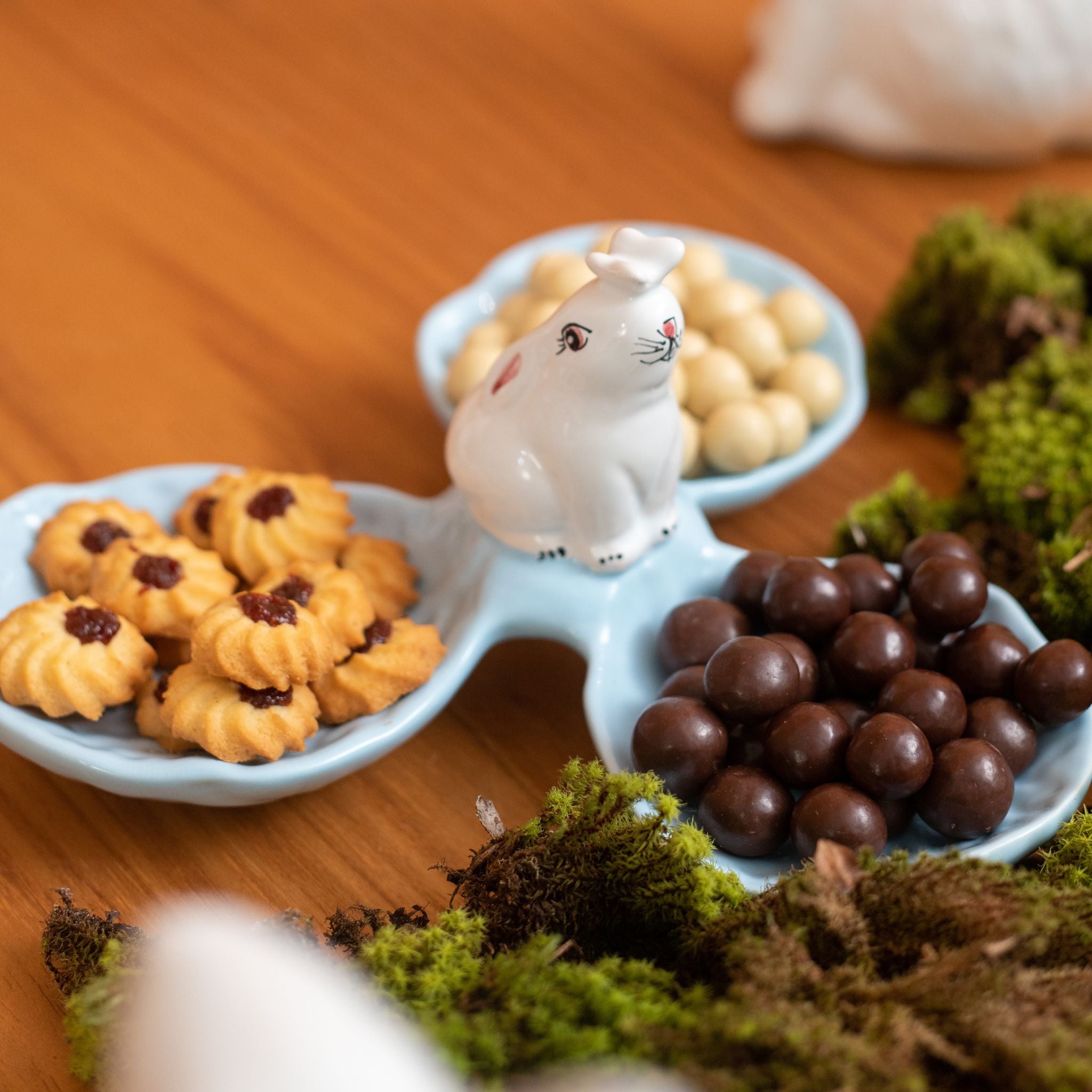 Petisqueira Tripla Azul