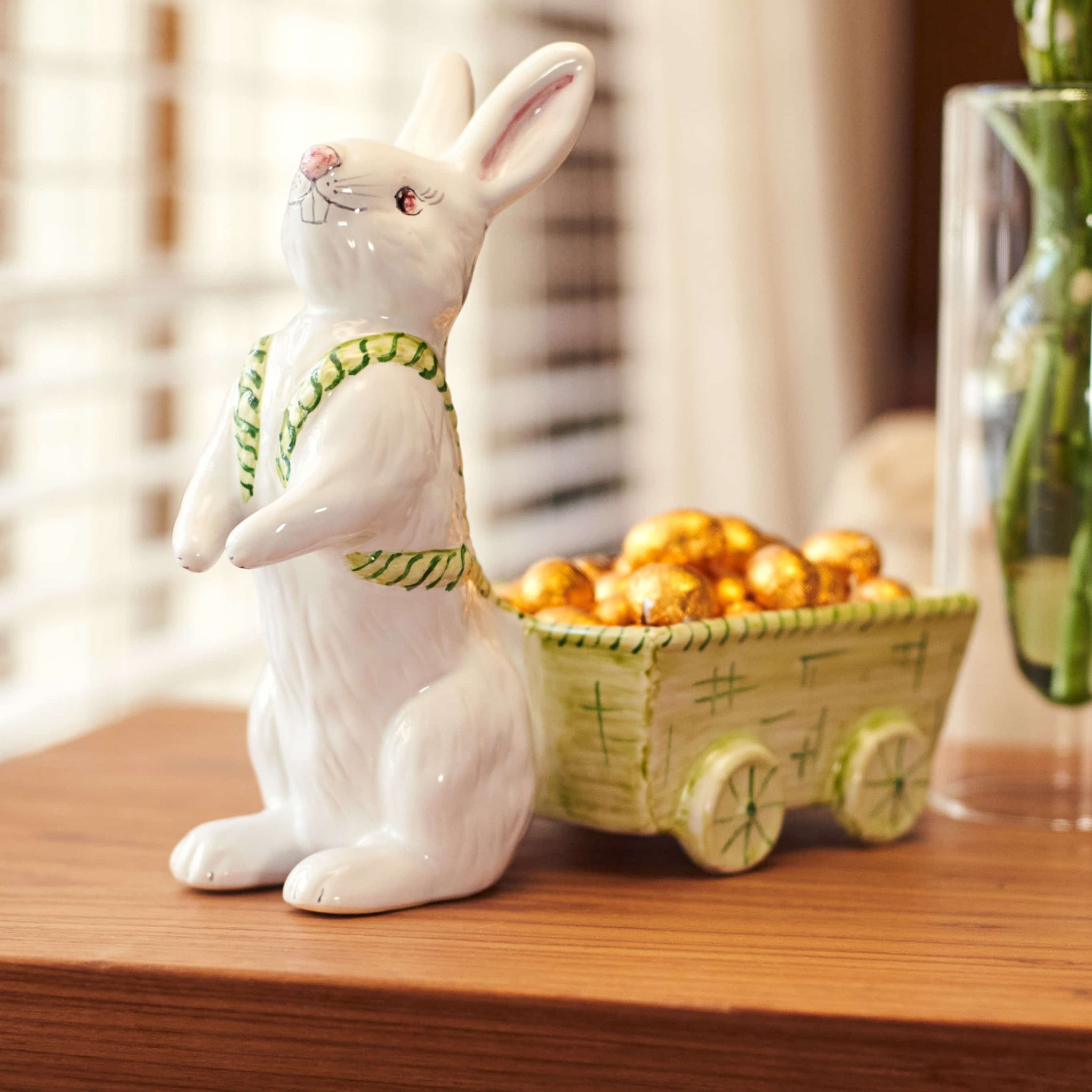 Coelho com Carroça Verde