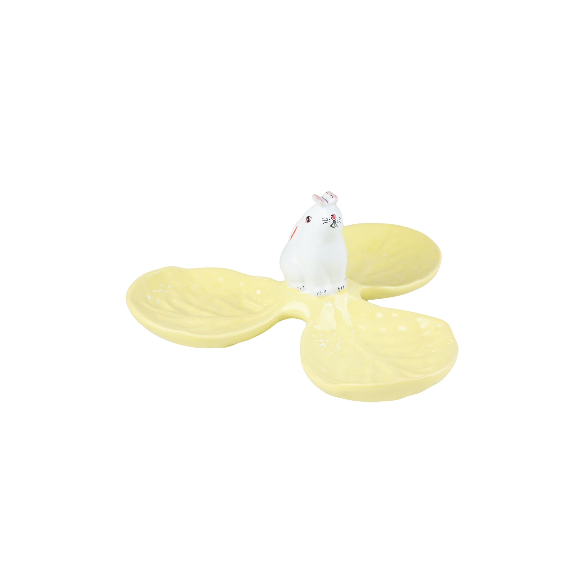 Petisqueira Tripla Amarela